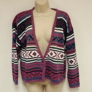 Multicolor Paris Sport Club Cardigan M